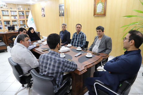 بازدید رئیس اداره نظارت بر طرح‌های عمرانی کانون از پردیس فرهنگی‌هنری اردبیل