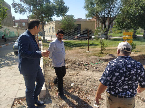 بازدید رئیس اداره نظارت بر طرح‌های عمرانی کانون از پردیس فرهنگی‌هنری اردبیل