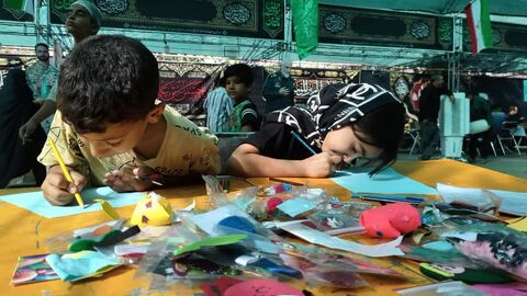 برپایی موکب فرهنگی در مسیر پیاده‌روی زائران امام رضا علیه‌السلام