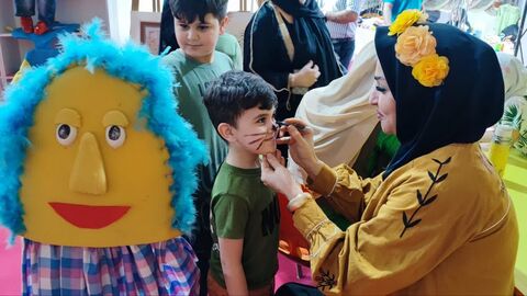 غرفه کودک و نوجوان کانون پرورش فکری در نمایشگاه دستاوردهای دولت در استان خوزستان
