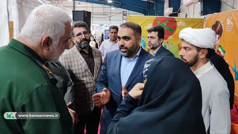 غرفه کودک و نوجوان کانون پرورش فکری در نمایشگاه دستاوردهای دولت در استان خوزستان