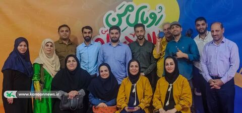 غرفه کودک و نوجوان کانون پرورش فکری در نمایشگاه دستاوردهای دولت در استان خوزستان