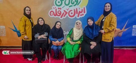 غرفه کودک و نوجوان کانون پرورش فکری در نمایشگاه دستاوردهای دولت در استان خوزستان