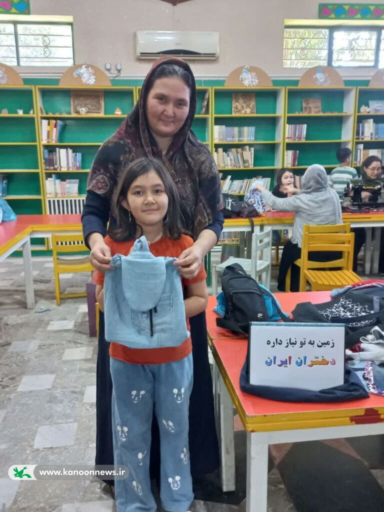 کارگاه آموزشی دوخت ساک پارچه‌ای در کانون شماره‌یک گنبدکاووس