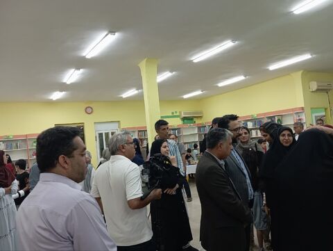 گزارش تصویری/نمایشگاه دستاوردهای تابستانه کانون پرورش فکری کودکان و نوجوانان هرمزگان  " ماهی پرنده"