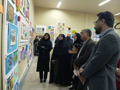 گزارش تصویری/نمایشگاه دستاوردهای تابستانه کانون پرورش فکری کودکان و نوجوانان هرمزگان  " ماهی پرنده"