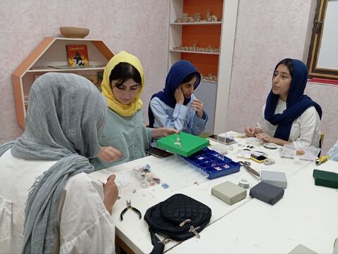 گزارش تصویری/نمایشگاه دستاوردهای تابستانه کانون پرورش فکری کودکان و نوجوانان هرمزگان  " ماهی پرنده"