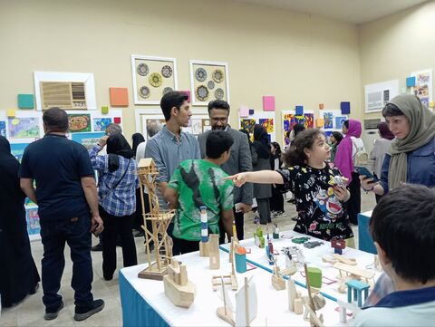گزارش تصویری/نمایشگاه دستاوردهای تابستانه کانون پرورش فکری کودکان و نوجوانان هرمزگان  " ماهی پرنده"