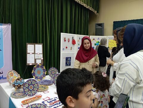 گزارش تصویری/نمایشگاه دستاوردهای تابستانه کانون پرورش فکری کودکان و نوجوانان هرمزگان  " ماهی پرنده"