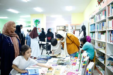 گزارش تصویری/نمایشگاه دستاوردهای تابستانه کانون پرورش فکری کودکان و نوجوانان هرمزگان  " ماهی پرنده"