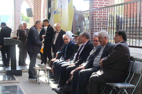 مراسم غبار رویی از گلزار شهدا