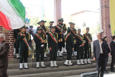 مراسم غبار رویی از گلزار شهدا