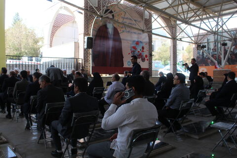 مراسم غبار رویی از گلزار شهدا