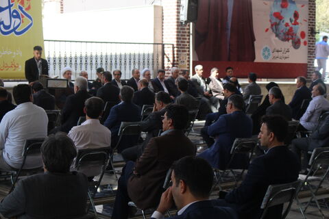 مراسم غبار رویی از گلزار شهدا