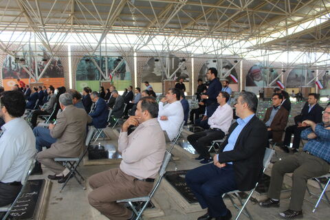 مراسم غبار رویی از گلزار شهدا