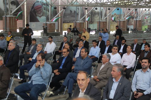 مراسم غبار رویی از گلزار شهدا