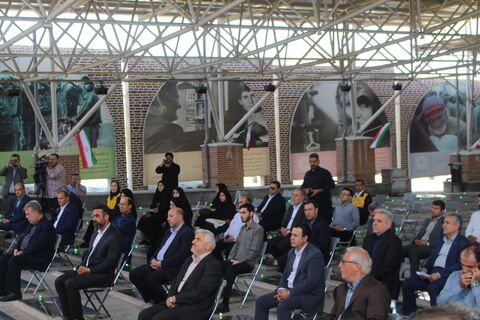 مراسم غبار رویی از گلزار شهدا