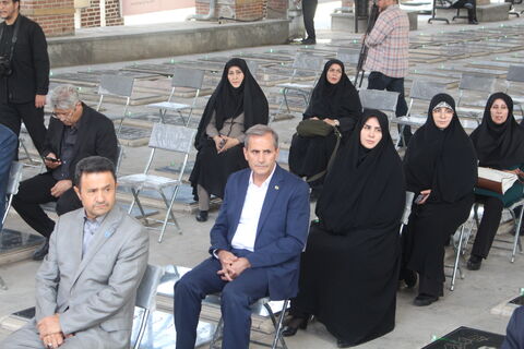 مراسم غبار رویی از گلزار شهدا