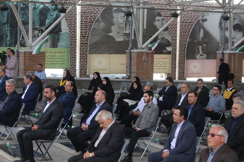 مراسم غبار رویی از گلزار شهدا