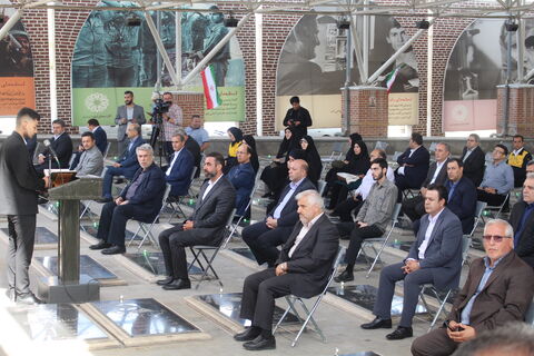 مراسم غبار رویی از گلزار شهدا