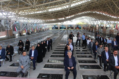 مراسم غبار رویی از گلزار شهدا