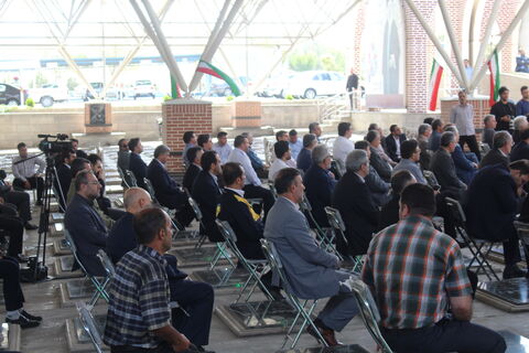 مراسم غبار رویی از گلزار شهدا