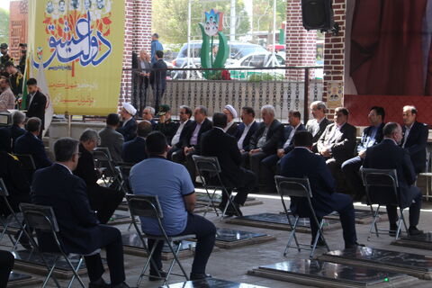 مراسم غبار رویی از گلزار شهدا