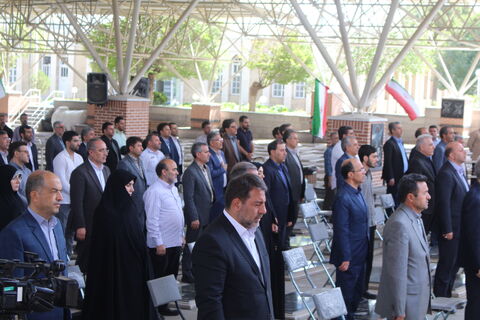 مراسم غبار رویی از گلزار شهدا