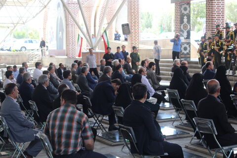 مراسم غبار رویی از گلزار شهدا