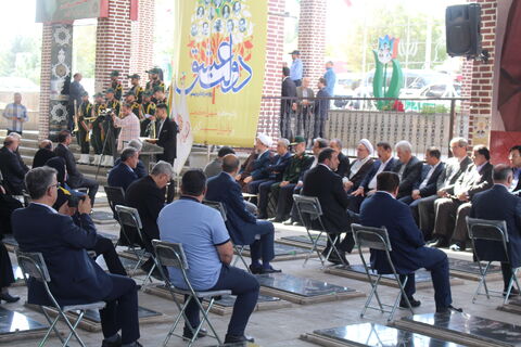 مراسم غبار رویی از گلزار شهدا