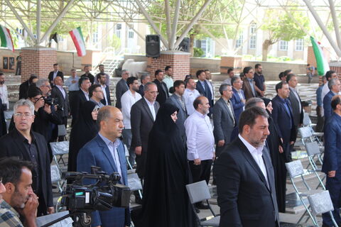 مراسم غبار رویی از گلزار شهدا