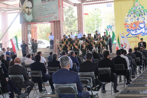 مراسم غبار رویی از گلزار شهدا