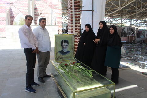 مراسم غبار رویی از گلزار شهدا