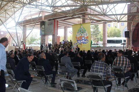 مراسم غبار رویی از گلزار شهدا