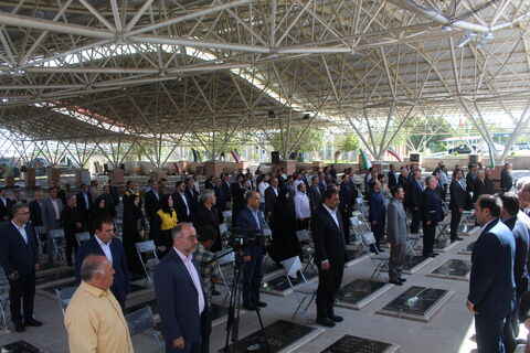 مراسم غبار رویی از گلزار شهدا