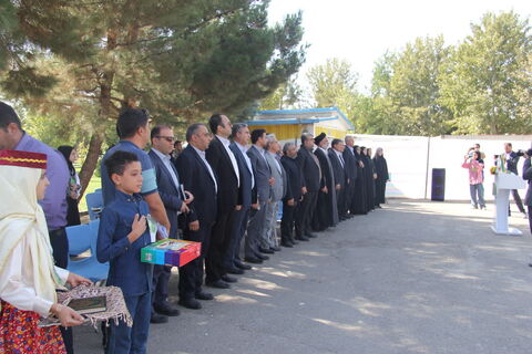 آیین کلنگ‌زنی و آغاز عملیات احداث مرکز فرهنگی‌هنری کانون پرورش فکری کودکان و نوجوانان شهرستان سلماس