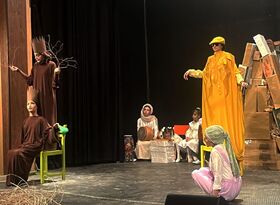 حضور مدیرکل اداره محیط زیست استان در اجرای نمایش «ویشکا، اسب استثنایی» با هنرنمایی اعضای کانون قزوین