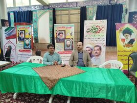 حضور مدیرکل کانون استان مرکزی در میز خدمت مصلی بیت‌المقدس اراک