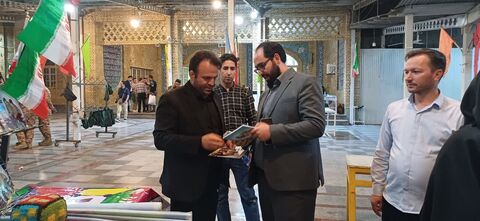 حضور فعال کانون پرورش فکری همدان در پنجمین یادواره شهدای عملیات رمضان