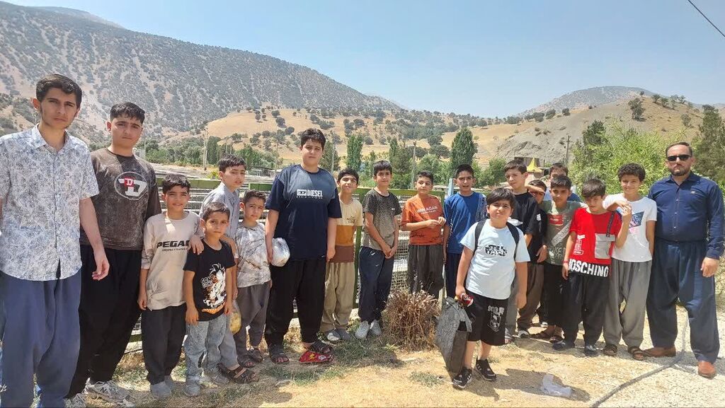 اردوی علمی-تفریحی اعضای پسر مرکز جوانرود