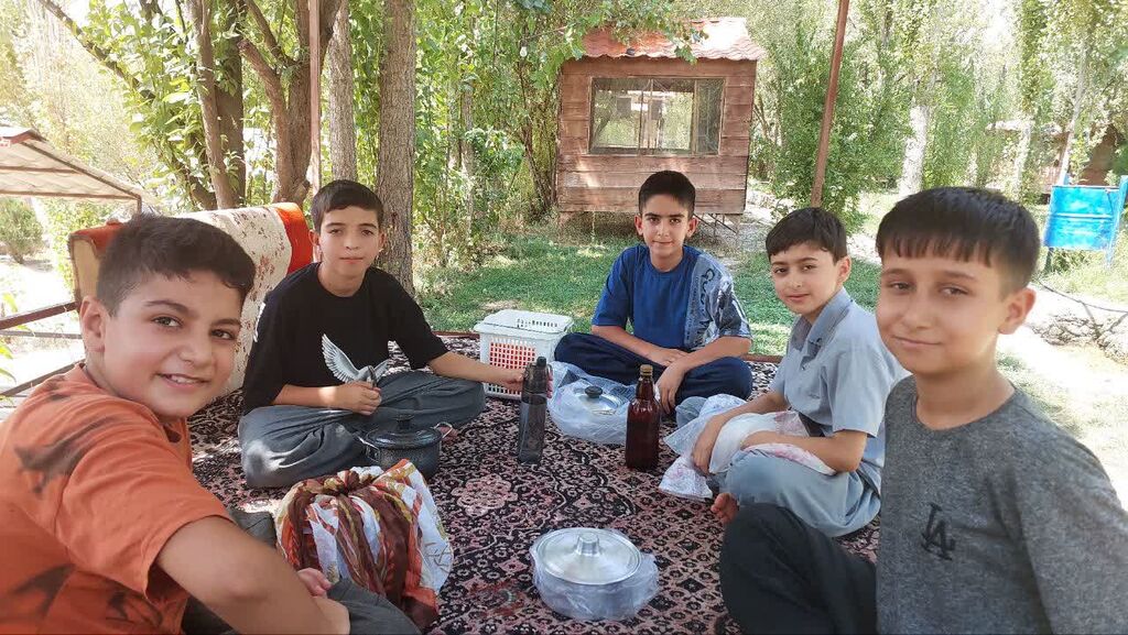 اردوی علمی-تفریحی اعضای پسر مرکز جوانرود