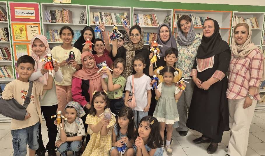 گردآفرید و زال در کارگاه عروسکسازی مرکز ۳۸ تهران