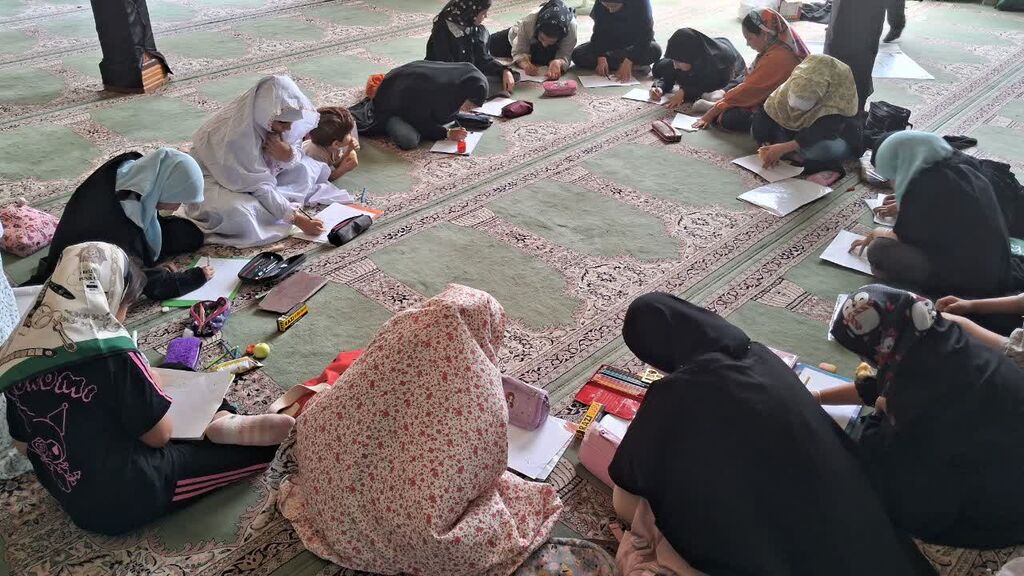 بازدید اعضای کانون کنگاور از مسجد خاتم‌الانبیا(ص)