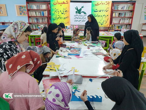 آلبوم تصویری برنامه‌های مراکز کانون پرورش فکری استان بوشهر به مناسبت هفته دولت