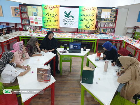 آلبوم تصویری برنامه‌های مراکز کانون پرورش فکری استان بوشهر به مناسبت هفته دولت