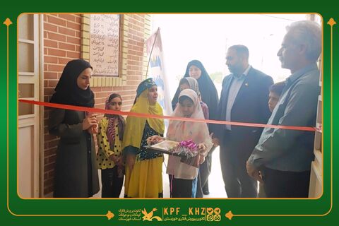 آیین شروع خدمات فرهنگی و تربیتی کانون پرورش فکری کودکان و نوجوانان در چم‌گلک