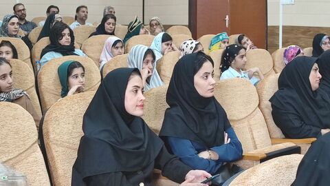 آیین شروع خدمات فرهنگی و تربیتی کانون پرورش فکری کودکان و نوجوانان در چم‌گلک