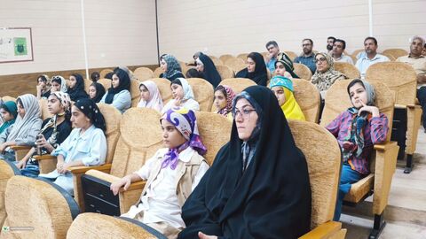 آیین شروع خدمات فرهنگی و تربیتی کانون پرورش فکری کودکان و نوجوانان در چم‌گلک