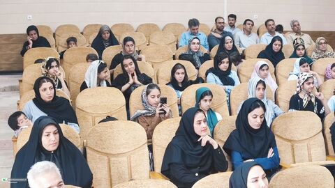 آیین شروع خدمات فرهنگی و تربیتی کانون پرورش فکری کودکان و نوجوانان در چم‌گلک
