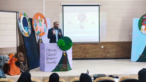 آیین شروع خدمات فرهنگی و تربیتی کانون پرورش فکری کودکان و نوجوانان در چم‌گلک